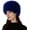 Blue, variant on Women's Winter Faux Cossack Russian Style Hat, Soft Stretch Warm Cap