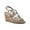 Gold, variant on Womens Flaming Sling Back Wedges Wedge Sandals
