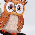 thumbnail image 3 of RONSHIN Owl Embroidery Kit For Beginners, Animal Stamped Pre Printed Embroidery Kits, Starter Needlepoint Kits With Instructions Clothes Hoops Threads Needles, 3 of 9