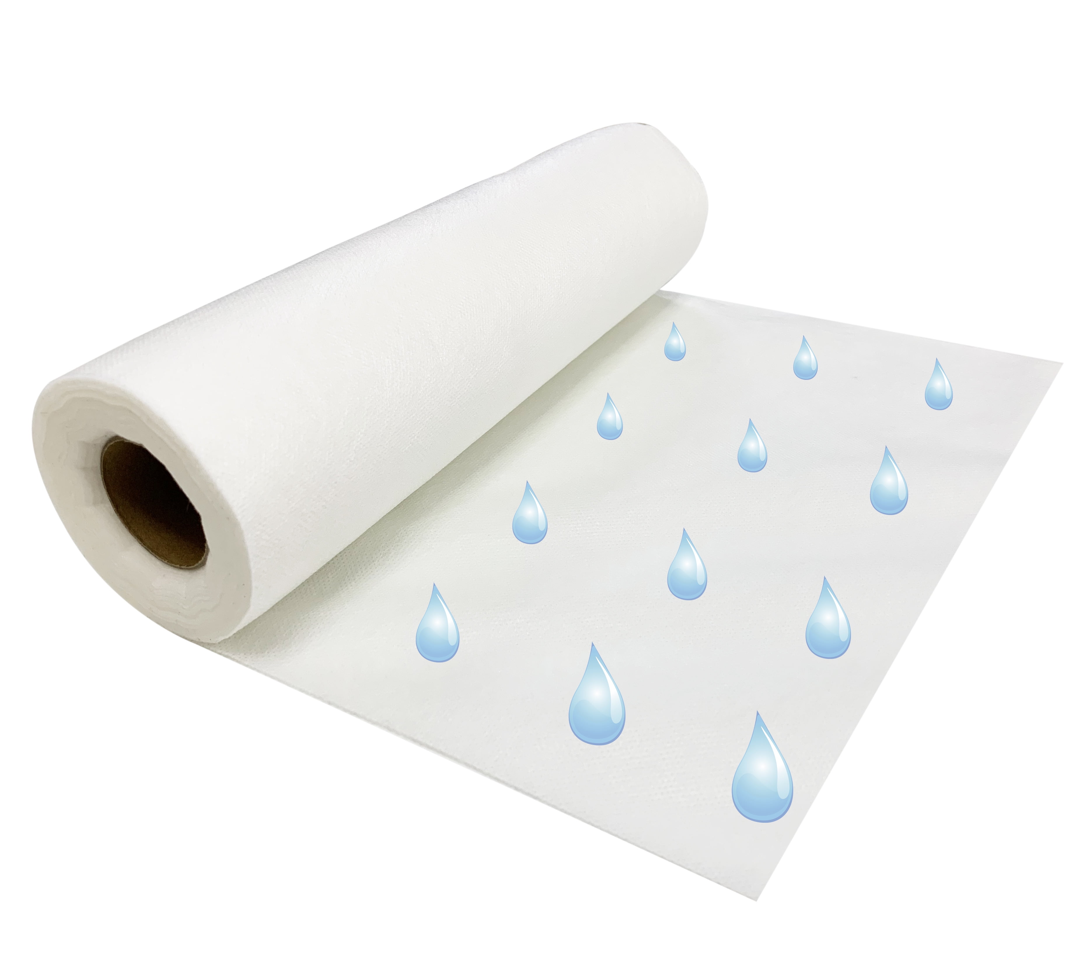 HimaPro Wash Away Non-Woven Stabilizer Backing for Machine Embroidery Water Soluble Embroidery Stabilizer (12 Inch x 25 Yard)