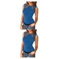 thumbnail image 1 of Chaleco Casual Jumpingount Color Sólido Tanktop Playa Vacaciones Club Mujer Transpirable Verano, 1 of 6