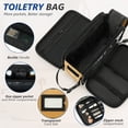 thumbnail image 4 of UNIWELL Toiletry Bag for Men, Travel Essentials Shaving Dopp Kit, Mens Travel Bag Toiletries Organizer Case for Grooming, PU Leather Water Resistant Cosmetic Bag Pouch Khaki, 4 of 9