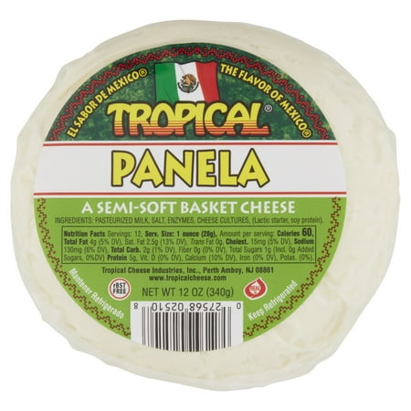 Tropical Queso Panela 12oz Semi-Soft Cheese