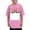 Pink, variant on Summer Comfortable Casual T Shirt for Boys and Girls Birthday Parties Family Short Sleeved Crew Collar Cute Summer Tops Black,140