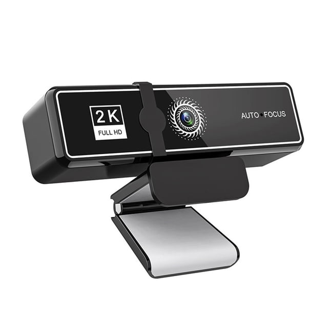 4K Webcam Autofocus 30FPS, 2K/1080P USB Computer Camera With Built-in Dual Microphone & Privacy Cover ,Easy to Operate