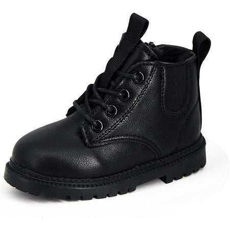 

Toddler Boys Girls Hiking Boots Waterproof Non Slip Warm Winter Ankle Oxford Shoes Kids Rain Snow Boots(Toddler/Littler Kid)