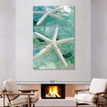 thumbnail image 2 of Elephant Stock Seaglass I Wall Art - Vertical Multi Panel Canvas - Living Room Wall Decor - Nautical Multi Panel - Teal And Turquoise Decor By Alan Blaustein - 48" x 74", 2 of 8