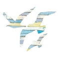 thumbnail image 6 of Clispeed Wooden Seagull Wall Hanging Multi Coastal Decor for Indoor Use 3Pcs, 6 of 8