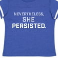 thumbnail image 4 of Inktastic Nevertheless, She Persisted Boys or Girls Toddler T-Shirt, 4 of 5