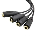 thumbnail image 5 of Headphone Splitter Cable, 3.5mm, 3.5mm Trs 1 To 4 Ways Spiltter Cable, 5 of 5