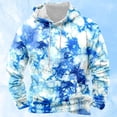 thumbnail image 4 of Valora Men Sweatshirt Men's Hoodies Sweatshirts Product Title Athleisure Long Sleeve Hoodie with Tie Dye Print Men's Sweatshirt for Casual Wear Performance Comfort Modern Fit Everyday Activewear, 4 of 5