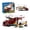 Holiday Camping Car 385 Pieces, variant on City Family Camper Van Building Blocks 218PCS, Openable Travel RV STEM Brick Playset with Camping Accessories