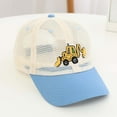 thumbnail image 2 of TAIAOJING Toddler Kids Summer Mesh Baseball Cap Lightweight Sun Hat For Boys Girls Outdoor Sports Beach Play Relaxed Fit 2-8Y, 2 of 4
