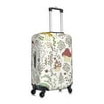 thumbnail image 3 of Balery Colorful Mushrooms And Plants Luggage Cover Protector, Scratch And Dirt Resistant, Fits 18-32 Inch Luggage - Large, 3 of 9