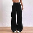 thumbnail image 1 of TINZ Pantalons de Course pour Femmes Automne Pantalons Larges Décontractés Pantalons de Jogging Décontractés avec Poches Bas de Mode Ajustés pour Femmes Pantalons de Survêtement Décontractés pour Femmes, 1 of 8