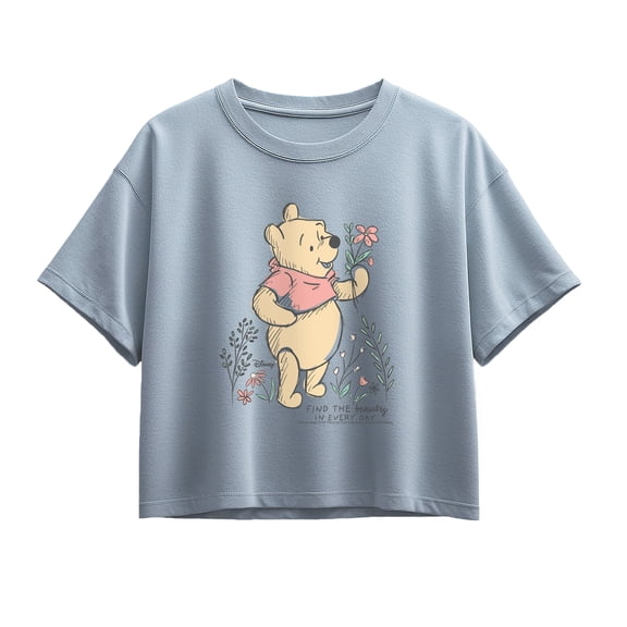 Winnie the Pooh - Find the Beauty in Every Day - Youth Girls Boxy T-Shirt