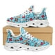 thumbnail image 1 of Zapatos de enfermera para mujer, planos transpirables de verano con cordones, de lona azul con estampado de herramientas médicas, para regalo., 1 of 6