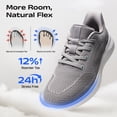 thumbnail image 3 of Bruno Marc Men's Hands Free Slip on Rommy Toe Walking Shoes Lightweight Breathable Comfortable Casual Sneakers, 3 of 6
