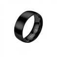 thumbnail image 4 of TITANIUM Titanium Steel Frosted Ring Stainless Steel Ring Male, 4 of 9