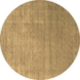 thumbnail image 1 of Ahgly Company Indoor Round Abstract Brown Contemporary Area Rugs, 8' Round, 1 of 4