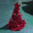 thumbnail image 2 of Kripyery Christmas Tree Hat, Xmas Ornaments, Star Plush Small Ball Prop Cap Costume Headwear, for Adult Child 2023, 2 of 2