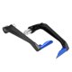 thumbnail image 2 of 1 par de palancas de embrague de freno de motocicleta de fibra de carbono Protector protector del manillar (azul), 2 of 5