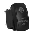 thumbnail image 2 of HAHDAXIA Blue Led Front Locker Rocker Switch Differential Locker 5P ON Off Toggle Switch for The ARB/Carling/NARVA 4x4 Caravan Camper Van Trailer RZR 12V 24V, 2 of 6