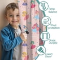 thumbnail image 3 of Blackout Kids Curtains,Dancing Princess Unicorns Pattern Childrens Insulated Curtains Set Of 2,Bedroom Essentials,Toddler Room Decor 42"x84", 3 of 5