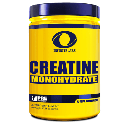 Infinite Labs monohydrate de créatine supplément diététique, 300 grammes