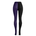 thumbnail image 5 of IDALL Leggings for Women, Sweatpants Women, S Sexy Hollow Mesh See Through Long Pants Gradient Color Tight Stretchy, Yoga Pants Women, Hiking Pants Women 1Pc Pants Purple One Size, 5 of 5