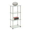 thumbnail image 2 of Convenience Concepts Designs2Go Classic Glass 4 Tier Tower, Multiple Finishes, 2 of 4