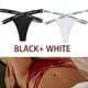thumbnail image 1 of 2 piezas / Conjunto sexy de bragas de hilo de algodón con tiras cruzadas / Ropa interior de mujerpangjing, 1 of 4