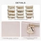 thumbnail image 4 of Cajas de cuero para joyas para viajes con bolsas de terciopelo y cremallera para mujeres, estuche de viaje para joyas, estuche organizador de cuero portátil para joyas, estuche organizador de viaje pa, 4 of 7