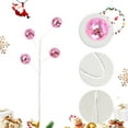 thumbnail image 4 of Discoball Picks Stems Christmas Indoor Decorations Glitter Mini Disco Balls Flower Picks Mirror Balls Ornaments Sticks 15.75 Inch Tree Decor, 4 of 7