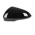 thumbnail image 3 of For EU Left Side-For US Ford Fusion 2013 2014 2015 2016 2017 2018 2019 2020 2021 Car Side Rearview Mirror Cover Glossy Black Clip-on Exterior, 3 of 7