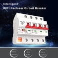 thumbnail image 4 of For Tuya 40A WiFi Smart Circuit Breaker Automatic Switch Overload Protection, 4P 40A, 4 of 8