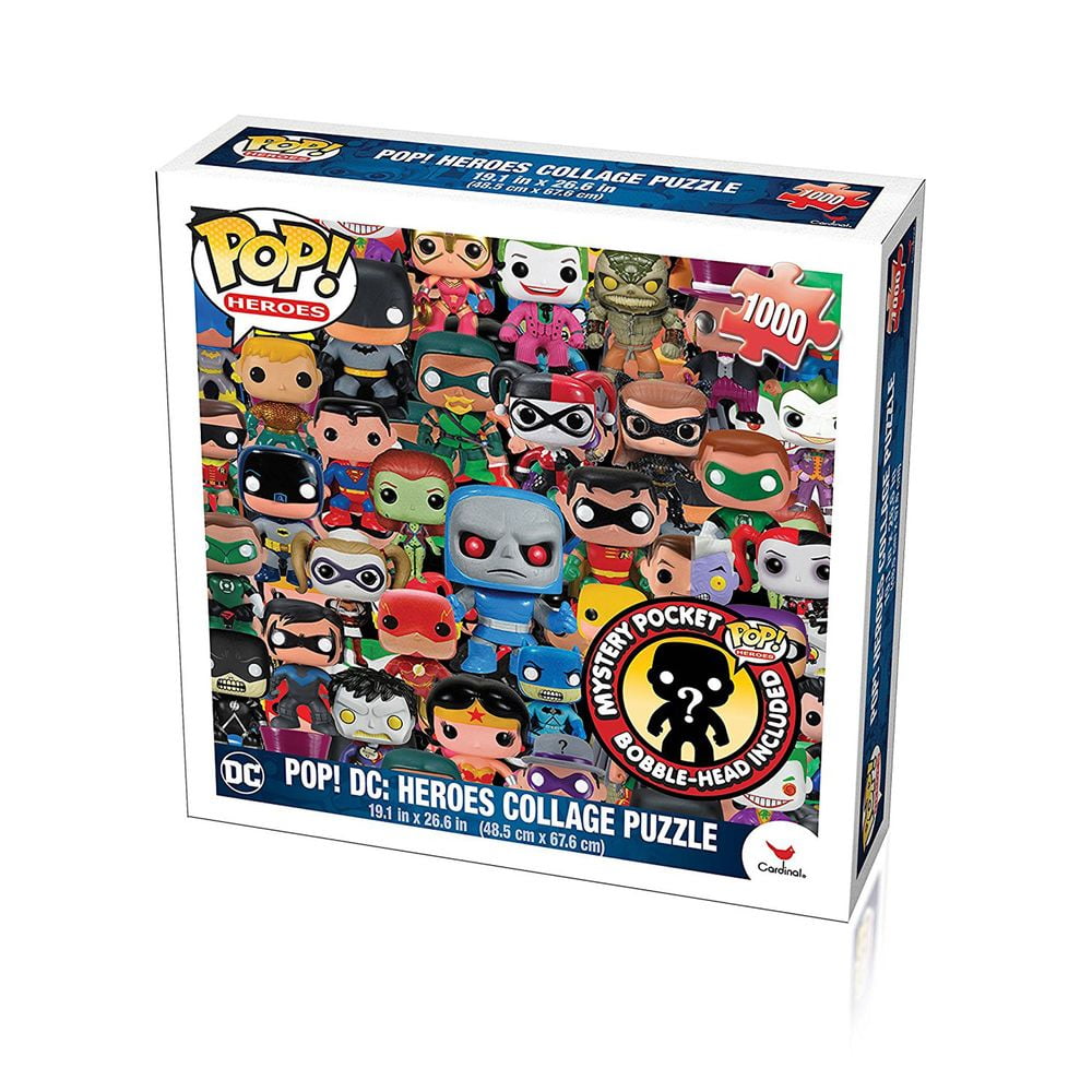 Funko Pop Heroes: DC Comics Pop Heroes Collage Jigsaw ...