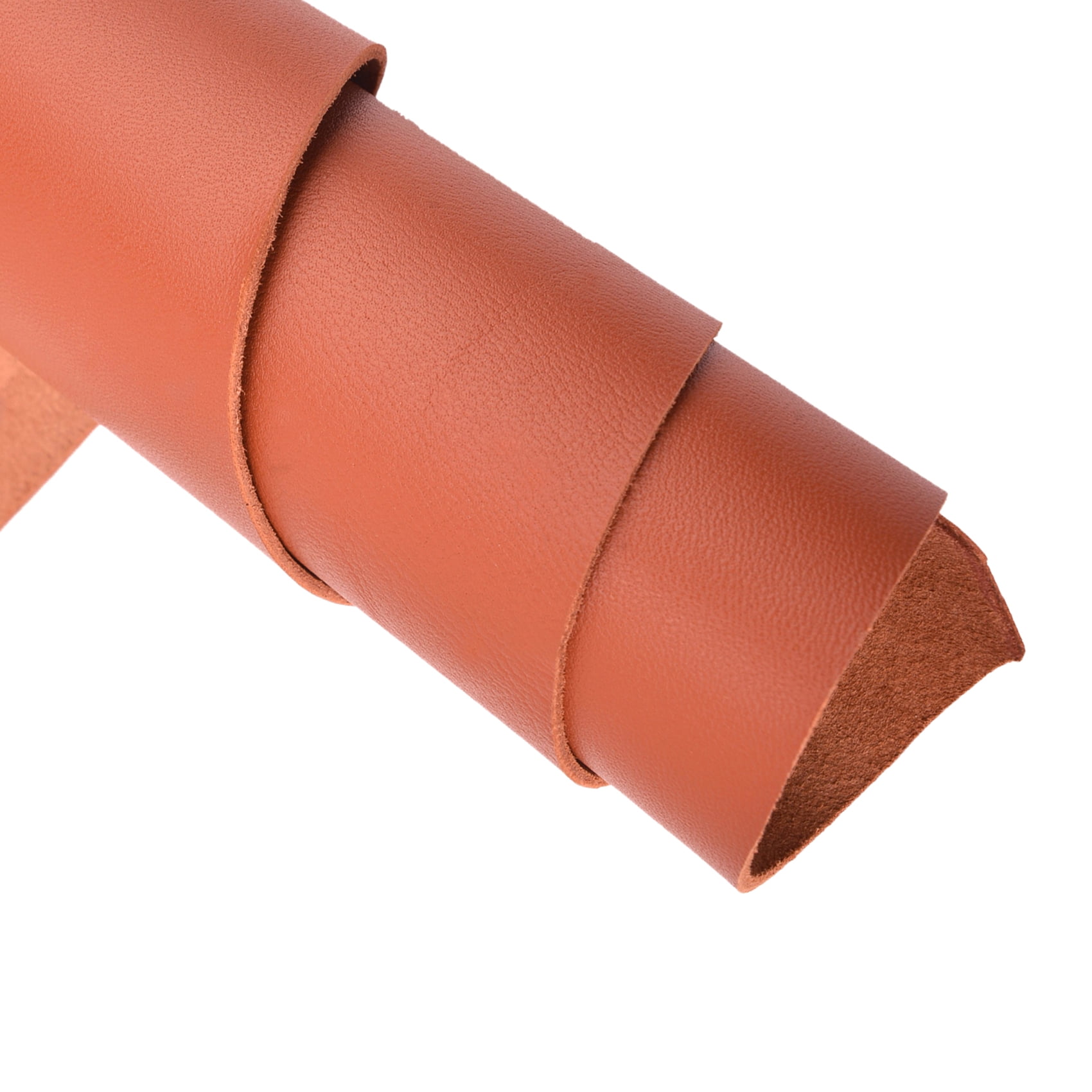 1-1.2mm Soft Sheepskin and Lambskin Leather Sheet for Sewing Crafting Projects Brown