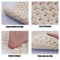 thumbnail image 6 of Non-Slip Bath Mat with Suction Cups | Dolphins Design Foot Scrubber | PVC Waterproof Floor Mat for Shower & Bathtub | 35x70cm Quick-Dry Bathroom Mat in 5 Colors, 6 of 6