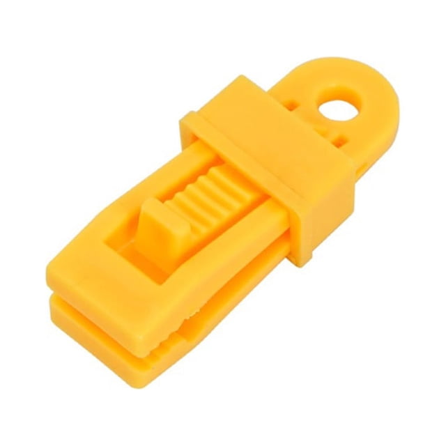 Clip de tienda Greeniant PP desmontable a prueba de viento resistente antideslizante Amarillo