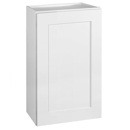 Design House 613505 Brookings Fully Assembled Shaker Style Tall Wall Kitchen Cabinet 18x30x12, White