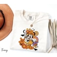 thumbnail image 1 of T-Shirt Graphique Floral Minnie Mouse Halloween Spooky Disney, 1 of 4