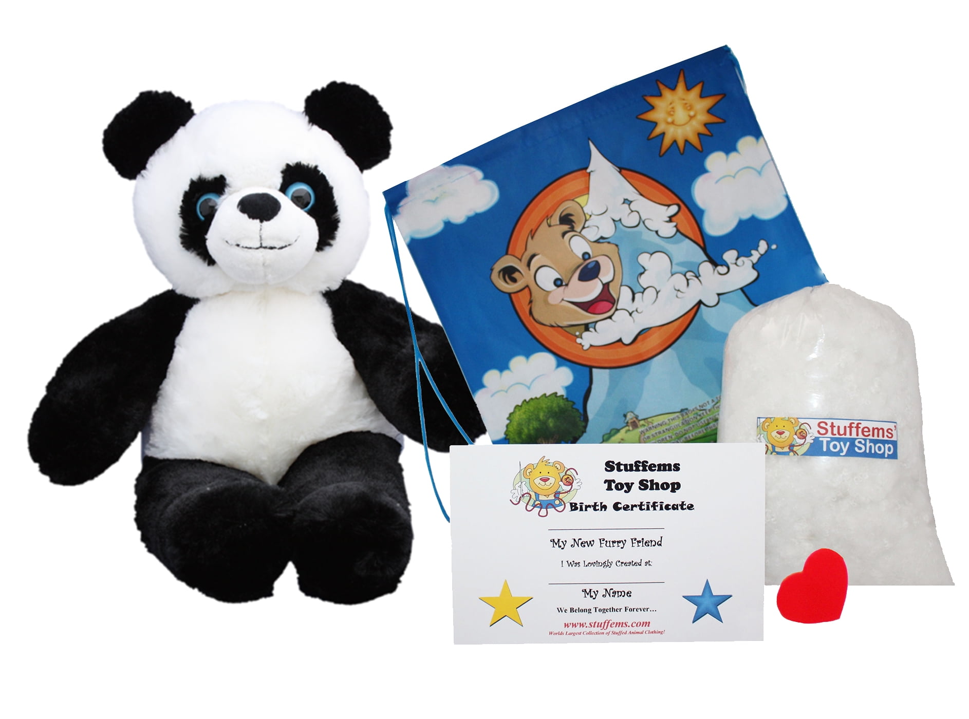 stuffed panda bear walmart
