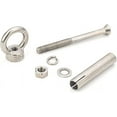 thumbnail image 2 of Expansion Bolts 304 Stainless Steel M8 Lifting Eyebolt with Expansion Bolts Screw Round Ring Hook Nut&Washer for Hanging Heavy Object （1Pcs ） (Length : 80mm, Thread Diameter : M8), 2 of 5