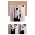 thumbnail image 4 of CUITING Clip and Go Phone Strap with Zipper Pouch Crossbody Adjustable Chain Lanyard with PU Leather Wallet for All Phones, 4 of 4