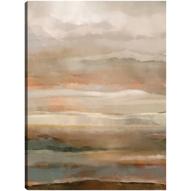 Cuadro Decorativo - Atardecer lavado II Jr Impresión en canvas, estrechado