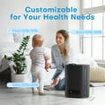 thumbnail image 4 of ALROCKET 6L Humidifier, Cool Mist Humidifiers for Bedroom Large Room Home,Top Fill, Smart Humidity Control,Oil Diffuser,Timer, Black, 4 of 8
