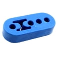 thumbnail image 1 of Colgador de goma para de coche, soporte aislante, montaje de buje, 4 agujeros, 12mm (0,47 pulgadas), tamaño de agujero Universal Azul kusrkot Buje del soporte de suspensión, 1 of 8
