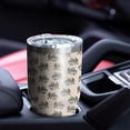 thumbnail image 4 of 30oz Light Pink Bigfoot and Mountain Pattern Tumblers Stainless Steel Tumbler with Lid and Straw,Vacuum Insulated Double Wall Travel Tumbler Cups Mug with Cleaning Brush for Coffee,Tea, 4 of 7