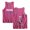 Red, variant on Russ Into The Wild Tour 2025 Vest Fashion Sleeveless Cool Tank Tops Vintage Singlet